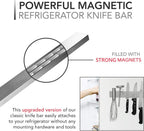 Stainless Steel Magnetic Knife Holder with Wall Mounting Hardware, 14-Inch All Vera Mart