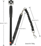 Dog Bike Tow Leash with Quick Release Buckle and Safety Rod All Vera Mart