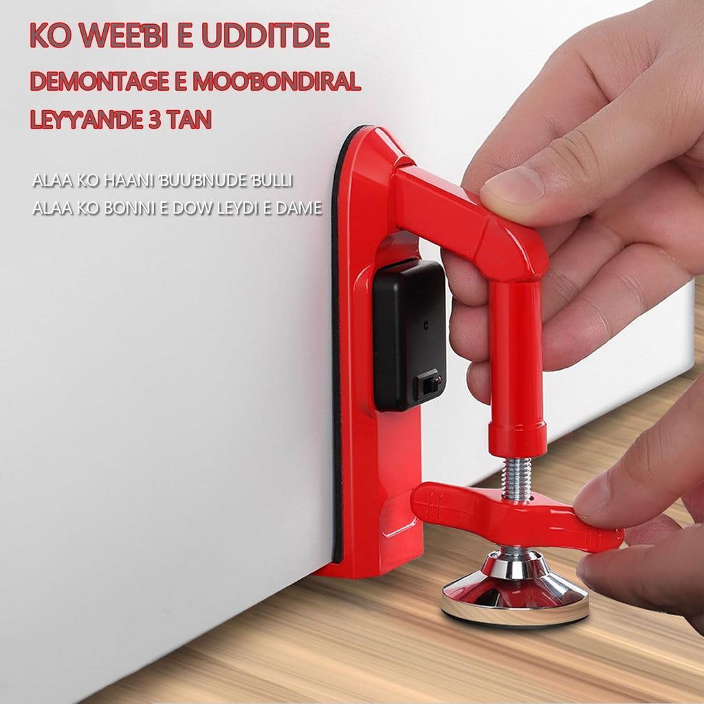 Alarmed Door Wedge with 120dB Sensor and Adjustable Gap Fit All Vera Mart