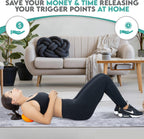 Myofascial Hip Roller with 14 Pressure Nubs and Adjustable Intensity All Vera Mart