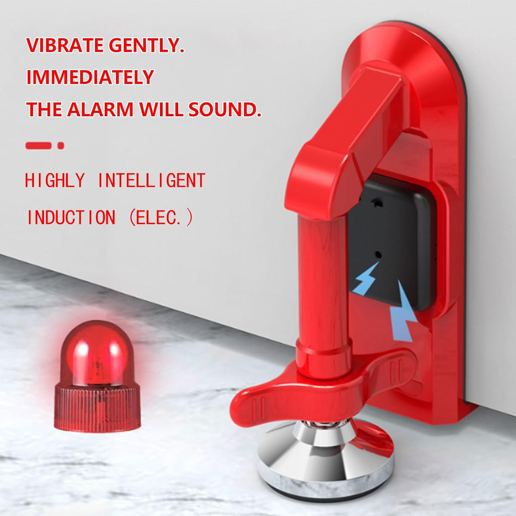 Alarmed Door Wedge with 120dB Sensor and Adjustable Gap Fit All Vera Mart