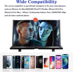 Phone Screen Magnifier with Acrylic Lens and Adjustable Stand, 16 Inch Display All Vera Mart