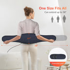 Heating Wrap with Vibration Motors and Adjustable Strap for Back, Waist, and Thighs All Vera Mart