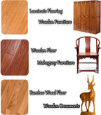 Leather and Wood Conditioning Salve with Brush and Lint-Free Cloth All Vera Mart
