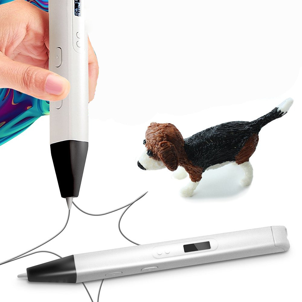 Handheld 3D Drawing Pen with Adjustable Speed and Dual Filament Support All Vera Mart