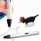 Handheld 3D Drawing Pen with Adjustable Speed and Dual Filament Support All Vera Mart