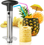 Stainless Steel Pineapple Corer with Serrated Blade and Spring Loaded Handle All Vera Mart