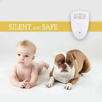 Ultrasonic Pest Repeller with 215 Square Foot Coverage and Multi-Pest Function All Vera Mart