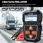 12V Battery and Alternator Tester with In-Vehicle Testing and Polarity Protection All Vera Mart