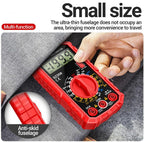 Digital Multimeter with Extended Test Probes and Continuity Buzzer All Vera Mart