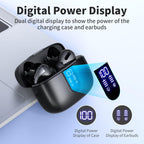 Wireless Earbuds with 60-Hour Battery and Dual Charging, IPX5 Sweat Resistant All Vera Mart