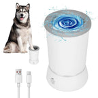 Dog Paw Cleaner with Rotating Silicone Brushes and Dual Speed Settings All Vera Mart
