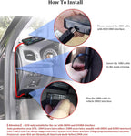 Car Head Up Display with OBD2 and GPS, 5.5in Color LED Screen All Vera Mart