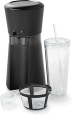 Iced Coffee Brewer with Reusable Filter and Insulated Tumbler, 4-Minute Brew All Vera Mart