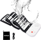 49-Key Roll Up Piano Keyboard with Recording Function and Built-in Speakers All Vera Mart