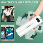 Travel Electric Kettle with Four Temperature Settings and Folding Handle All Vera Mart