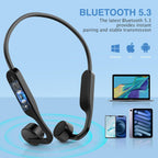 Bone Conduction Headphones with Titanium Frame and IPX6 Water Resistance, Open Ear Design All Vera Mart