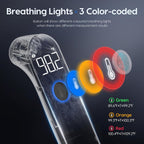 Infrared Forehead Thermometer with Color Coded LED Display and 35 Reading Memory All Vera Mart
