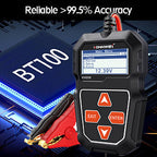 12V Battery and Alternator Tester with In-Vehicle Testing and Polarity Protection All Vera Mart