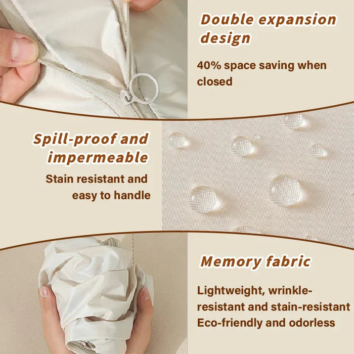 Compression Storage Bag with Built-In Zipper and Reinforced Handles for Bulky Textiles All Vera Mart