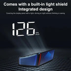 Windshield Projection Speedometer with Dual Satellite Reception and Auto Brightness Control All Vera Mart