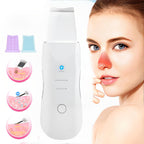 Ultrasonic Facial Scrubber with Dual Silicone Attachments and Three Vibration Modes All Vera Mart