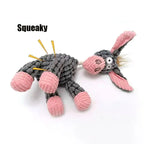 Chew Resistant Plush Dog Toy with Built-in Squeaker and Velvet Shell All Vera Mart