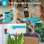 Smart Video Doorbell with 1080P HD Camera and Motion Detection, Night Vision All Vera Mart