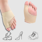 Toe Separator with Silicone Gel Pad and Breathable Elastic Fabric All Vera Mart