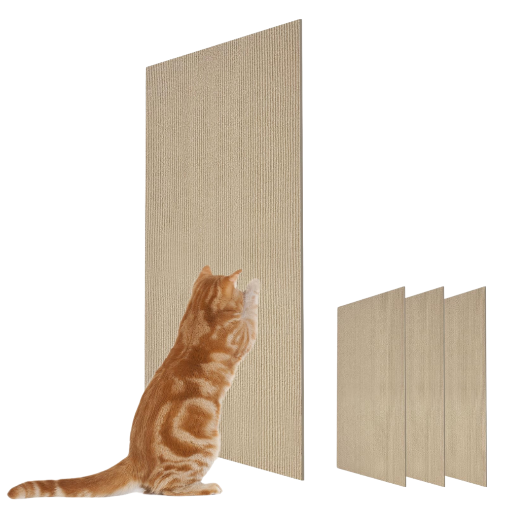 Cat Scratch Protector Mat with Self Adhesive Backing and Nonwoven Fabric All Vera Mart
