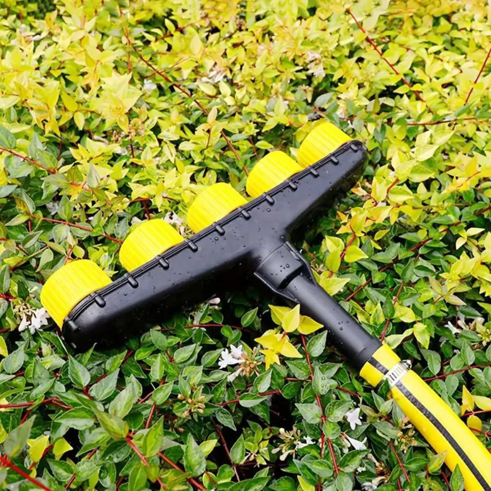 Garden Spray Nozzle with Multiple Patterns and Trigger Lock, Quick Connect Fitting All Vera Mart