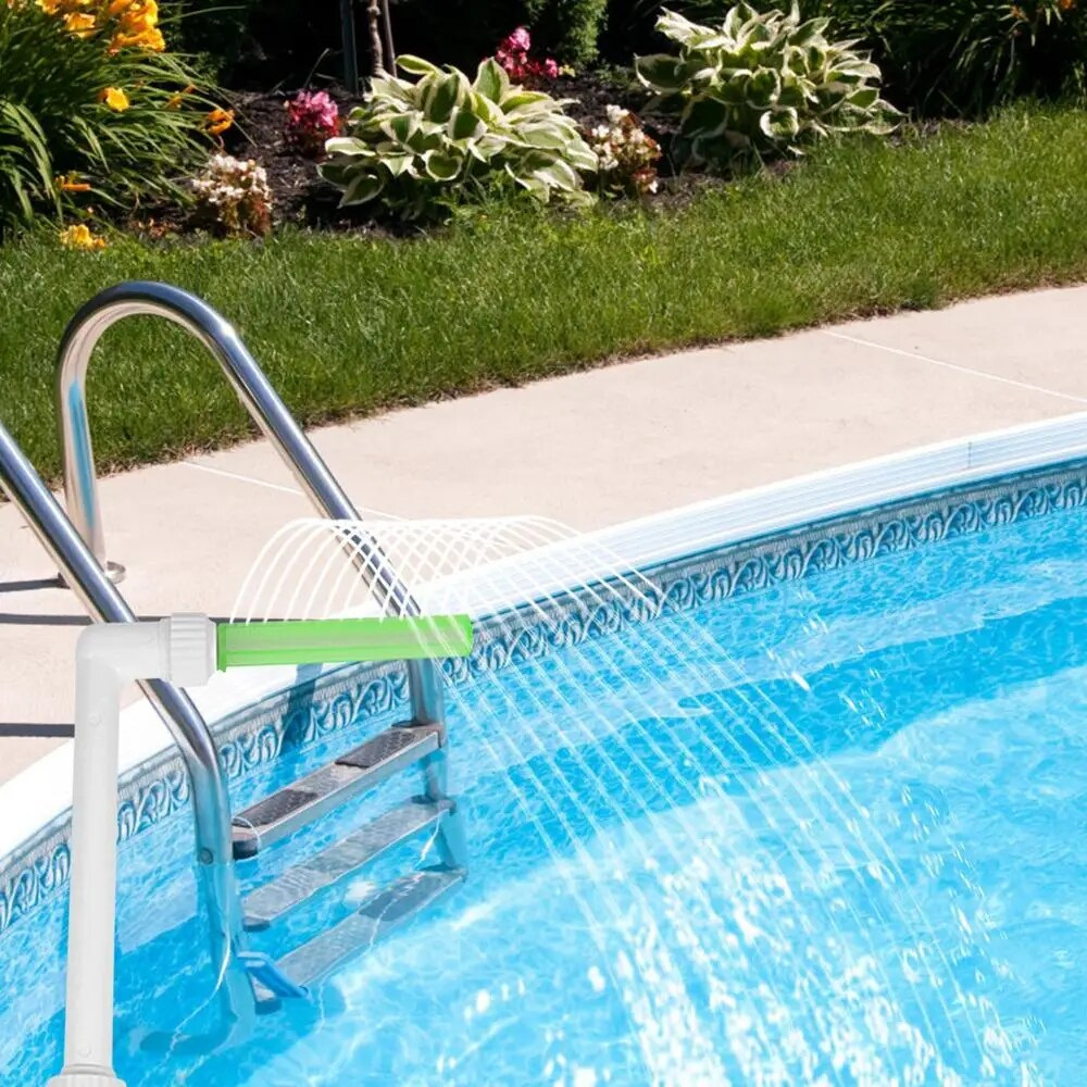 Pool Fountain Spray with LED Light Jets and Adjustable Height All Vera Mart