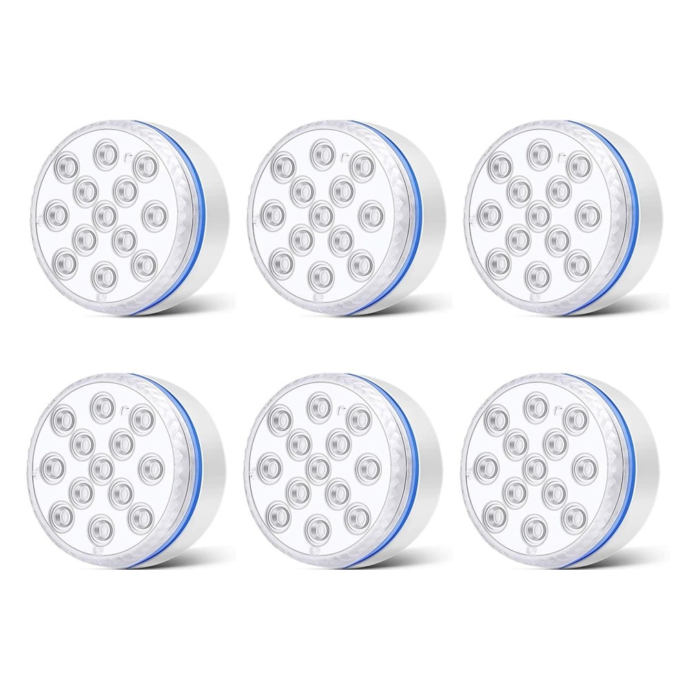 Submersible Pool Light with Remote Control and Multi-Color LED, Battery Powered All Vera Mart