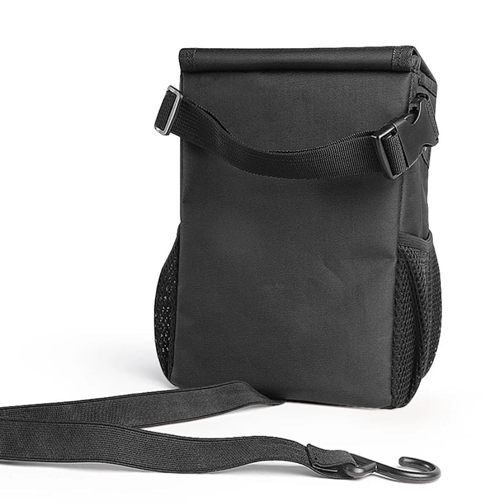 Waterproof Car Trash Bin with Adjustable Hanging Straps and Side Pockets All Vera Mart