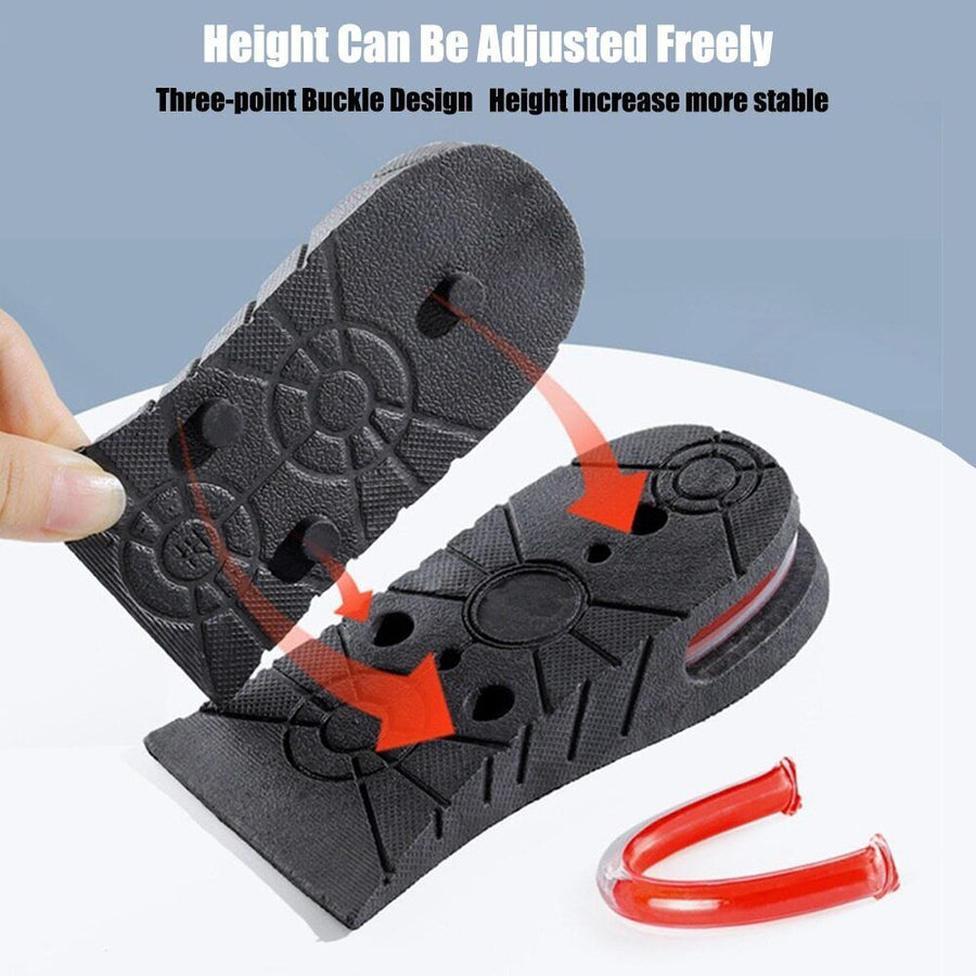 Adjustable Shoe Lifts with Shock Absorbing Base and Air Circulation, 1.2-3.5 Inches All Vera Mart