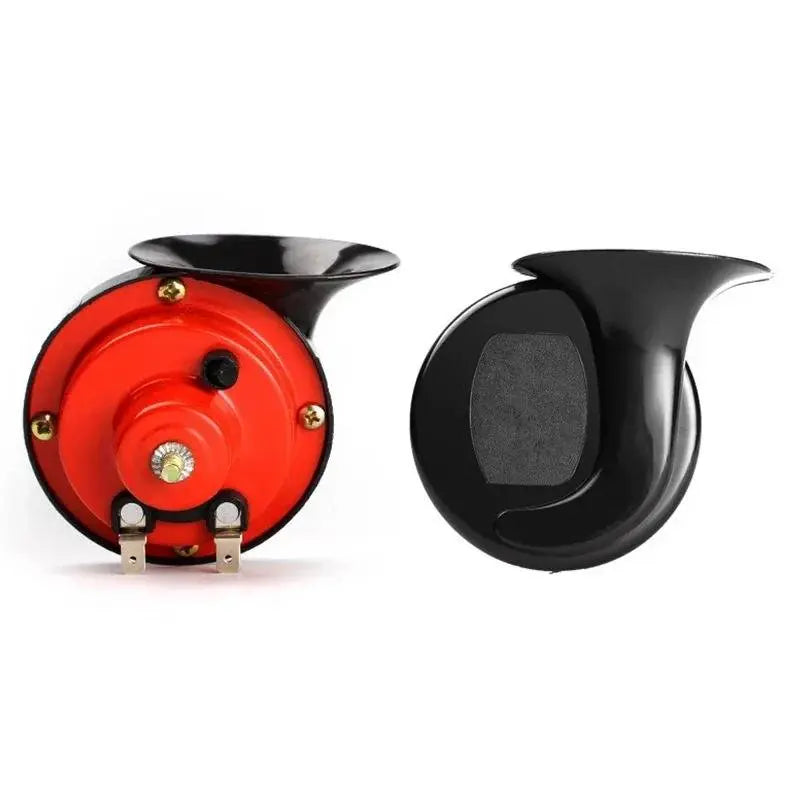 12V Dual-Tone Vehicle Horn with Snail ABS Housing and Waterproof Sealing, Relay Wiring All Vera Mart