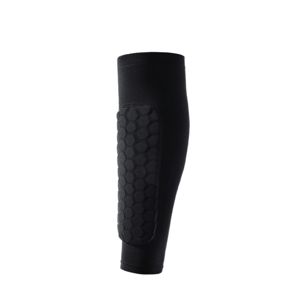 Shin Guard Sleeve with Honeycomb Foam Padding and Silicone Grip, Compression Fit All Vera Mart