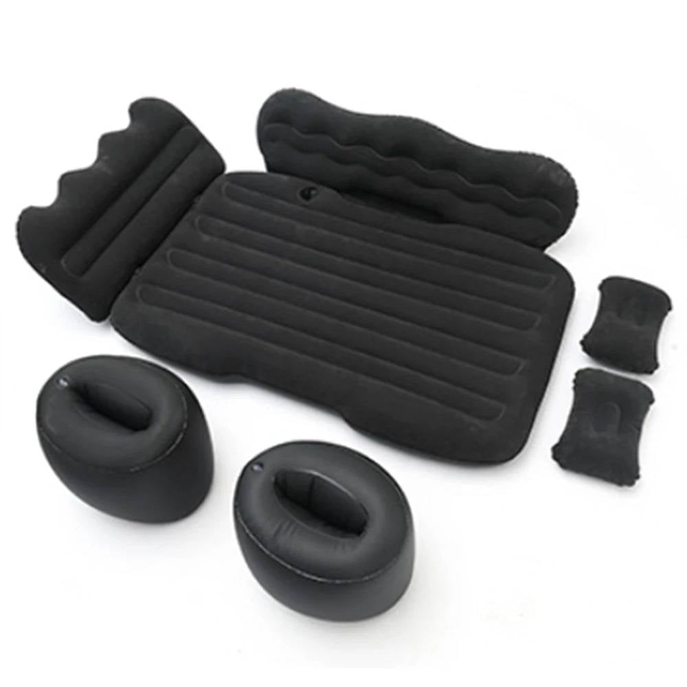Inflatable Backseat Mattress with Vehicle Air Pump and Child Safety Guards All Vera Mart