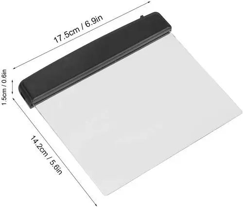 Book Light with Slim Flat Panel and Adjustable Color Temperature, Rechargeable USB-C All Vera Mart