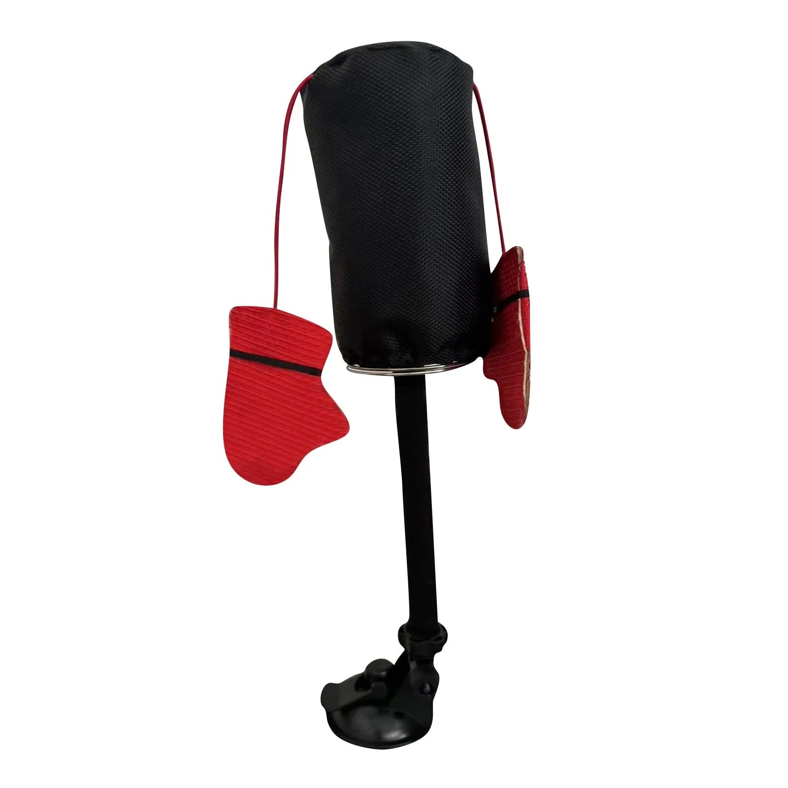 Interactive Spring Toy with Dangling Boxing Gloves and Catnip, Suction Cup Base All Vera Mart