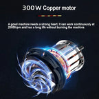 Cordless Pressure Washer with 60Bar Motor and Three Spray Nozzles, 50 Minute Runtime All Vera Mart