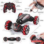 Gesture Controlled Stunt Car with Hand Gesture Watch and 2.4G Remote, Four Wheel Drive All Vera Mart