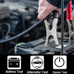 12V Battery and Alternator Tester with In-Vehicle Testing and Polarity Protection All Vera Mart