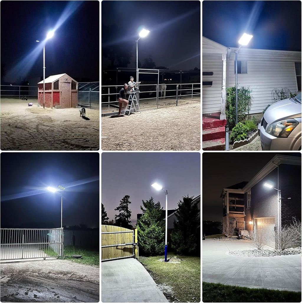 Outdoor LED Solar Light with Motion Sensor and Remote Control, 504 Beads All Vera Mart