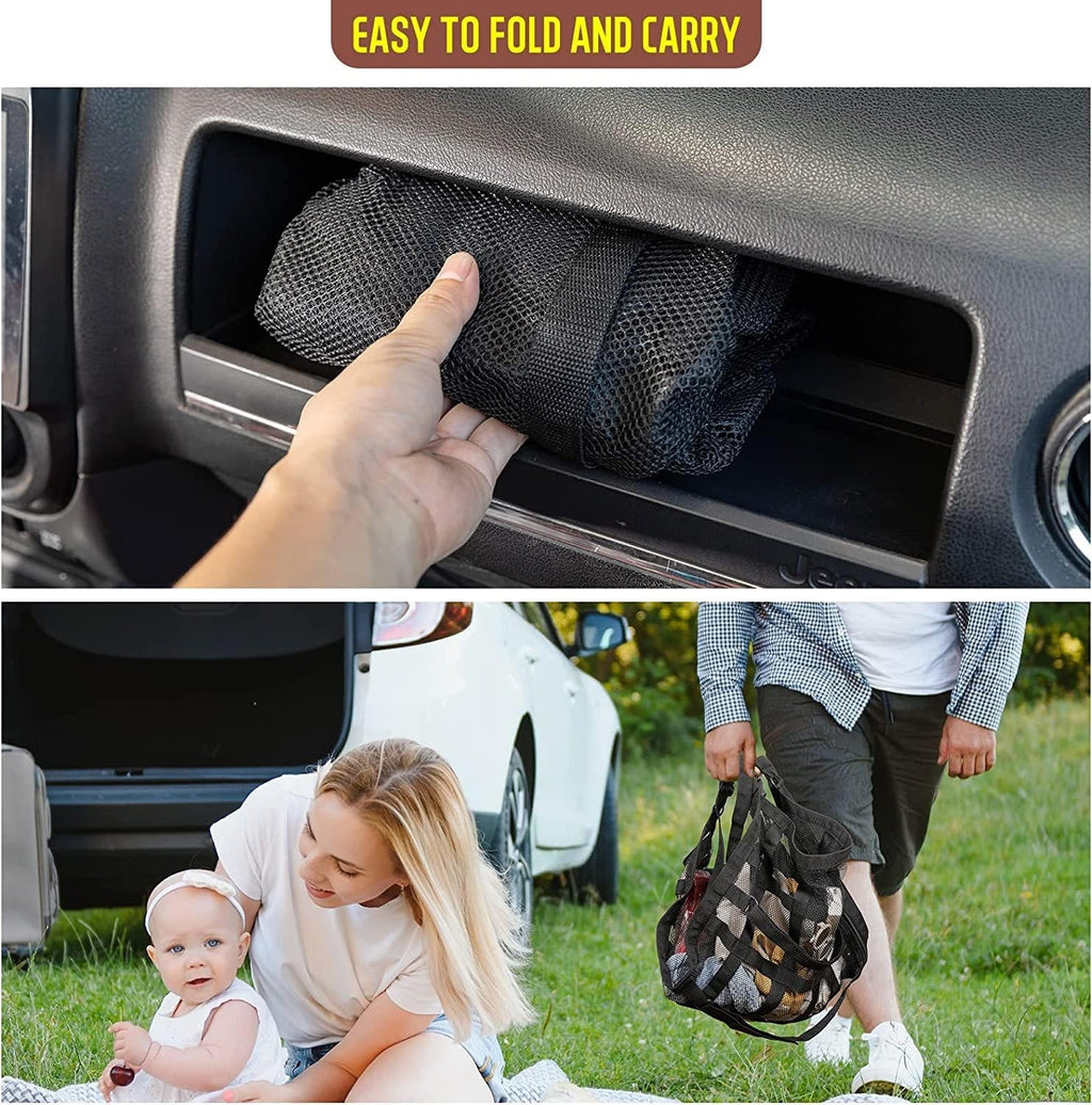 Overhead Cargo Net with Full Length Zipper and Reinforced Webbing for Vehicles All Vera Mart