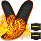 Rechargeable Heated Insoles with Wireless Remote and 8-Hour Battery All Vera Mart