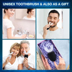Ultrasonic U-Shaped Toothbrush with 360-Degree Coverage and LED Light, Four Cleaning Modes All Vera Mart