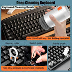 20-Tool Keyboard and Earbud Cleaning Kit with Air Blower and Storage Case All Vera Mart