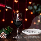 Motorized Corkscrew Opener with Vacuum Preserver and Foil Cutter, 30 Bottle Capacity All Vera Mart