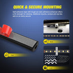 LED Truck Bed Light Strip 60 Inch with 3900 Lumens and IP67 Weather Rating All Vera Mart